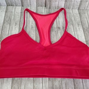 Lululemon Pink Sports Bra Size 8 NWOT